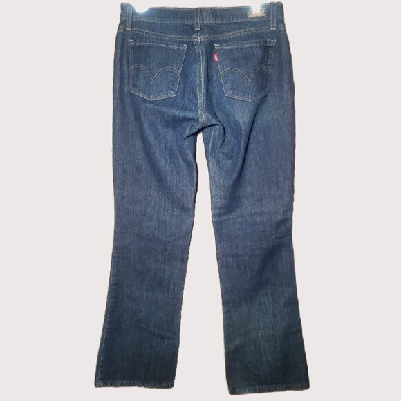 Levi's 544 Ultimate Lift Bootcut Women's Jeans Dark Wash - Size 10 - Picture 2 of 11